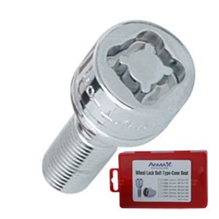 ANMAX L1507-27 12/1,5 конус L/27 хром 4+2