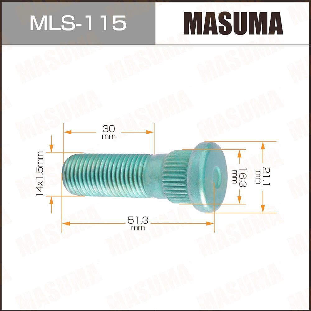 Masuma MLS115 14x1,5 мм