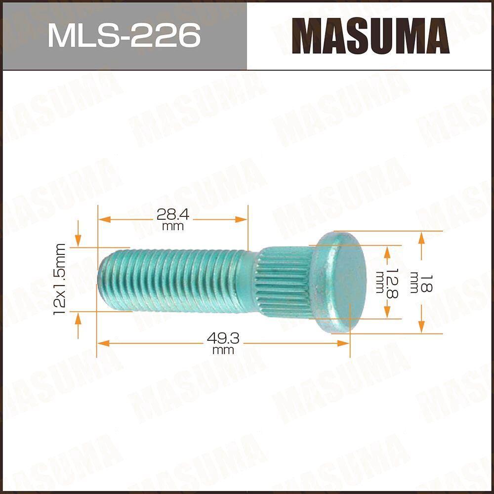 Masuma MLS226 12x1,5 мм
